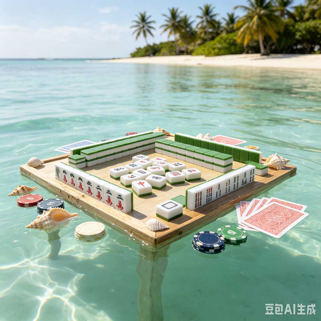modern text mahjong tiles