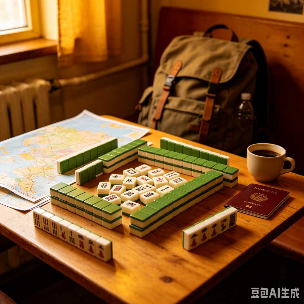 modern mahjong set