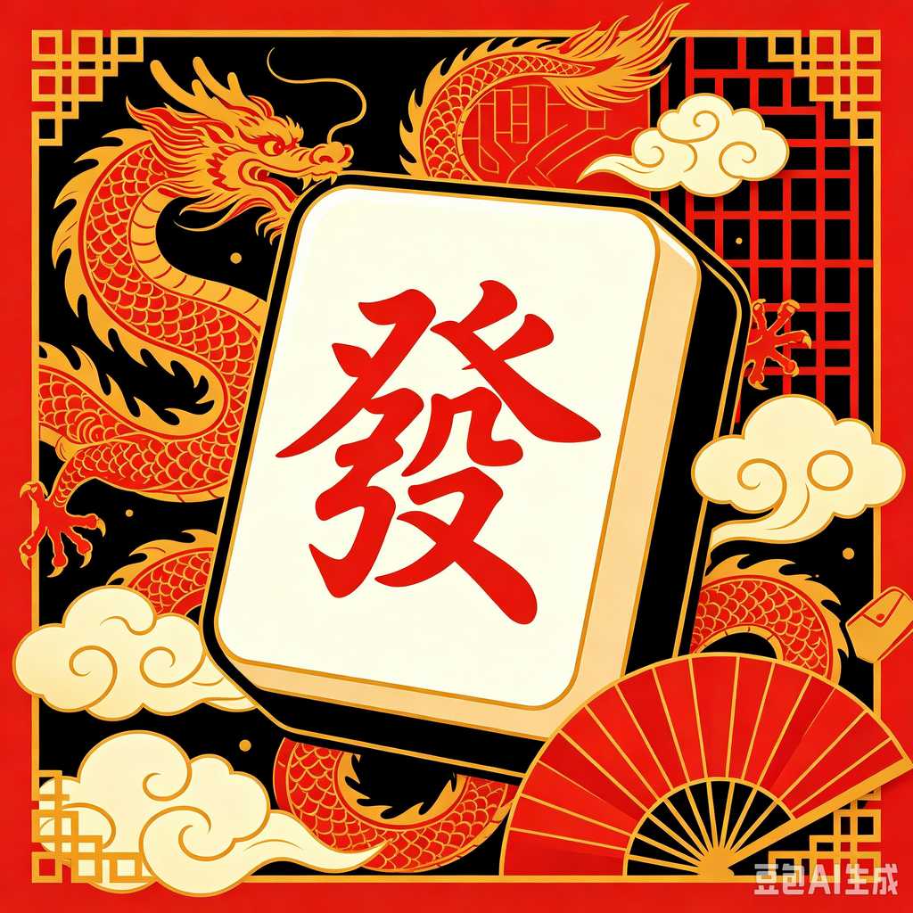 colorful mini mahjong tiles