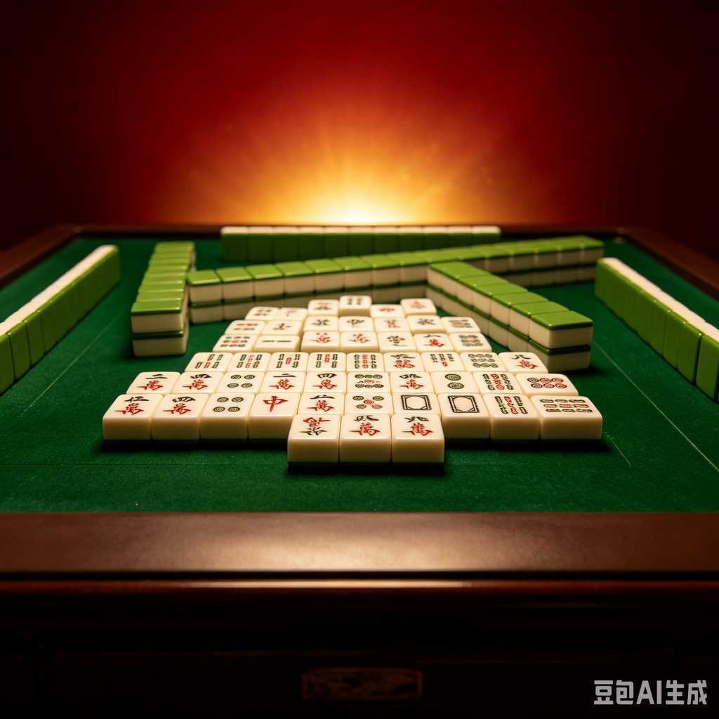 solid wood mahjong tiles