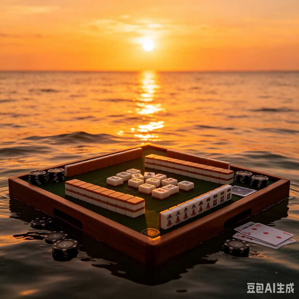 mini travel mahjong set lightweight